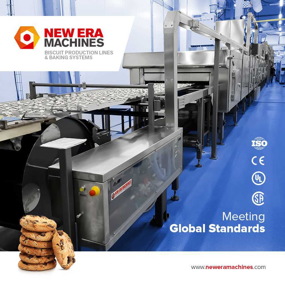 New Design Industrial Cookie Making Machine Production Line