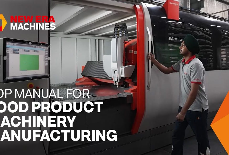 SOP Manual for Food Product Machinery Manufacturing