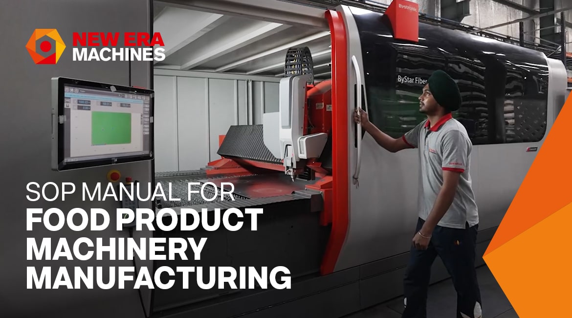 SOP Manual for Food Product Machinery Manufacturing