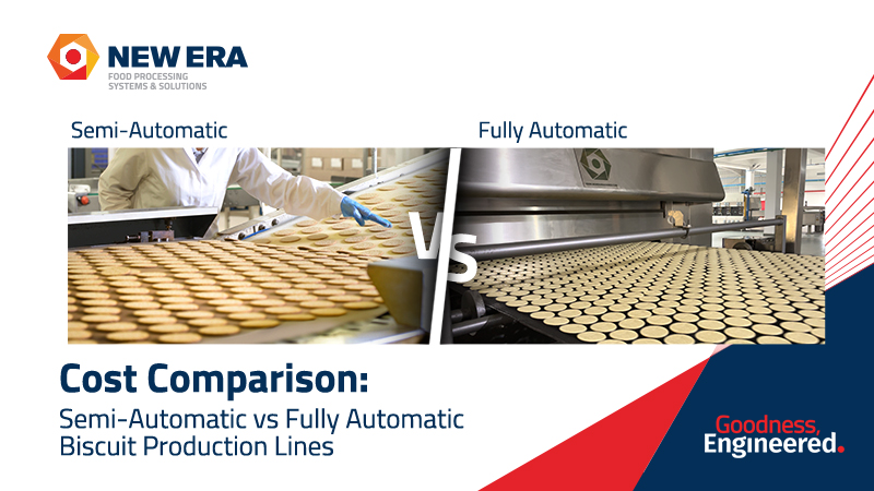 Cost Comparison Semi-Automatic vs Fully Automatic Biscuit Production Lines