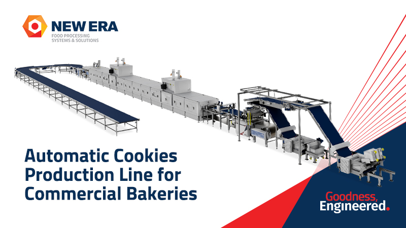 Automatic Cookies Production Line for Commercial Bakeries